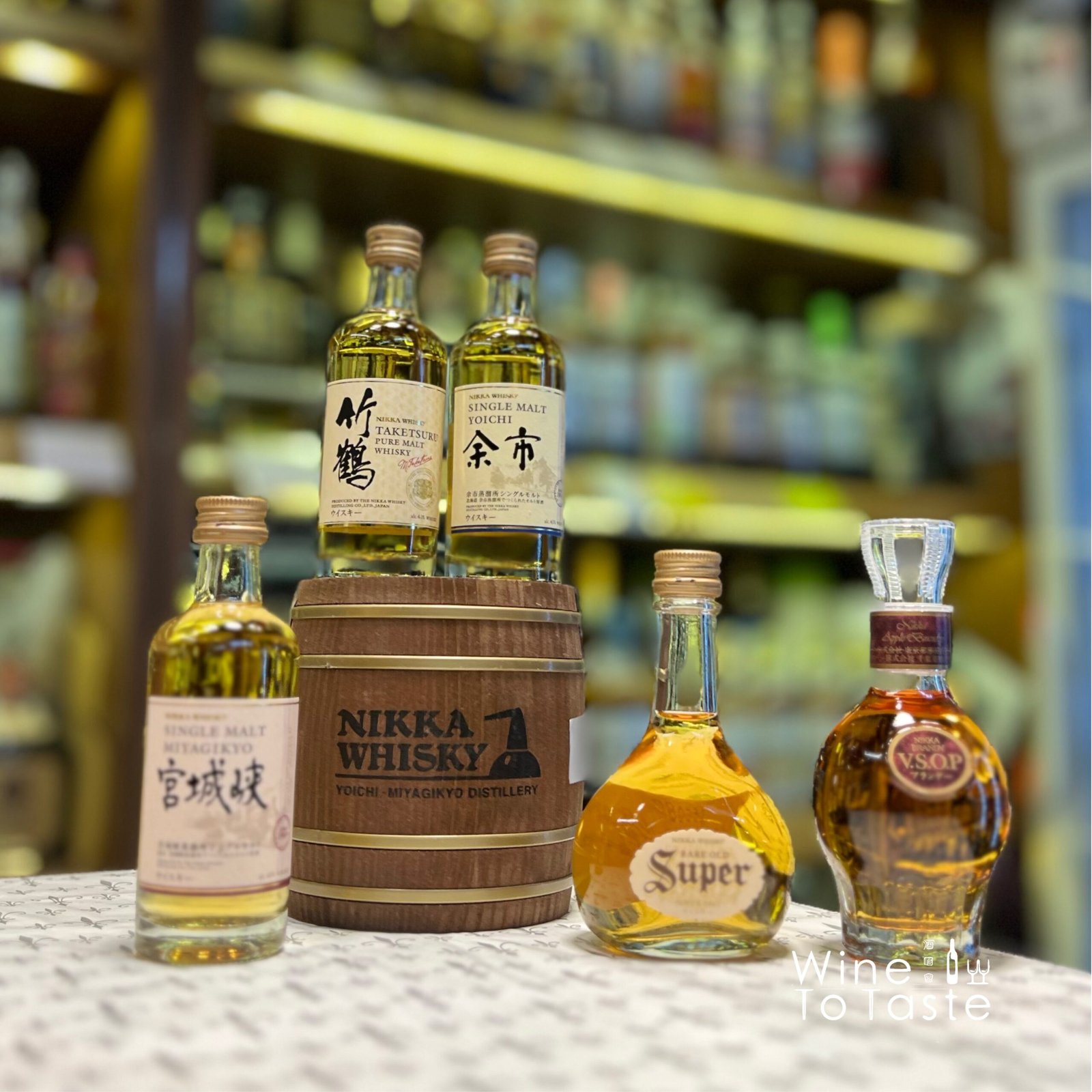 日本余市蒸餾所限定版 威士忌酒辦仔禮盒裝 - 5款x 50ml:圖片 2