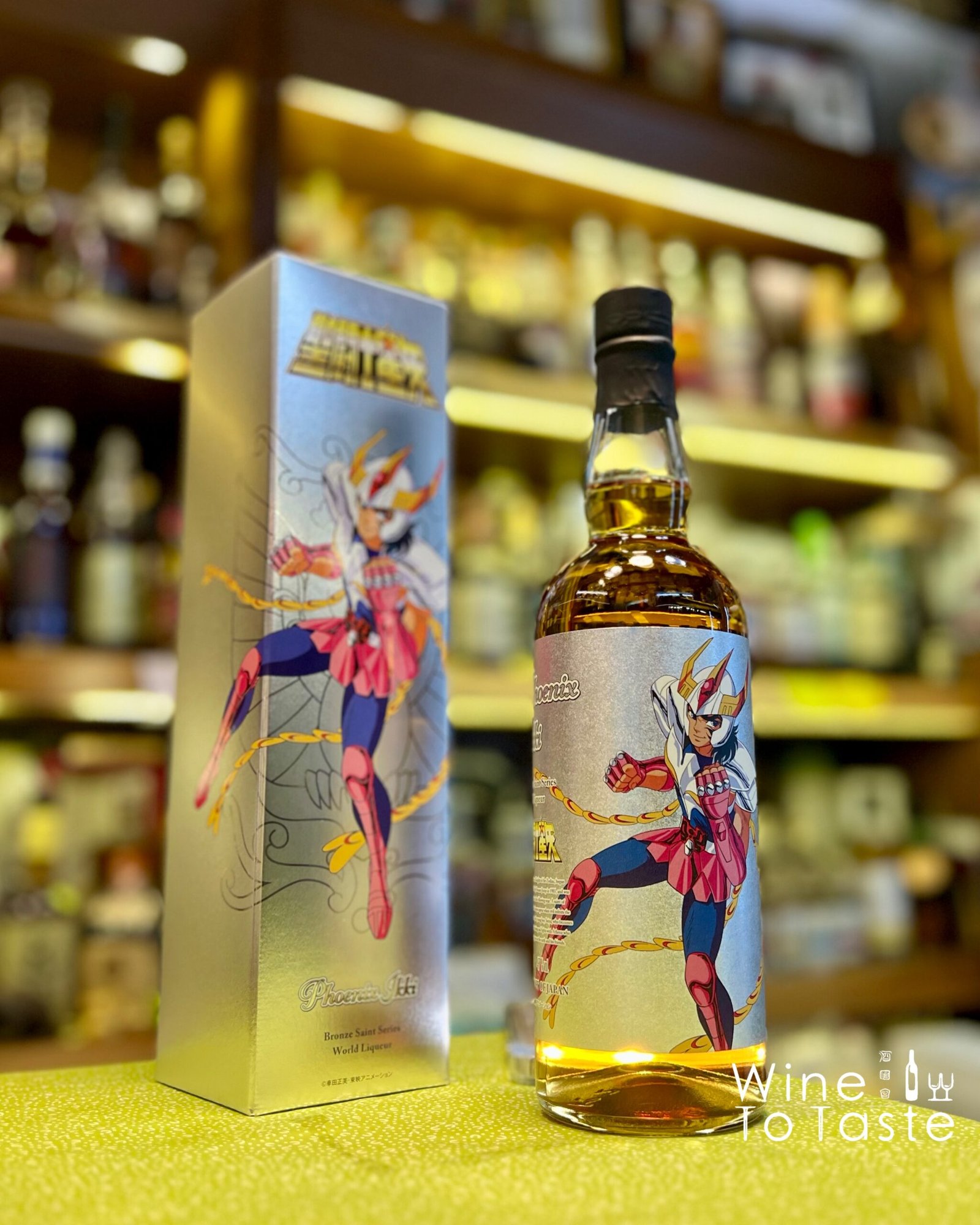 現貨 聖鬥士星矢 - 青銅舊聖衣鳳凰座 一輝威士忌混合泡盛 - 700ml
